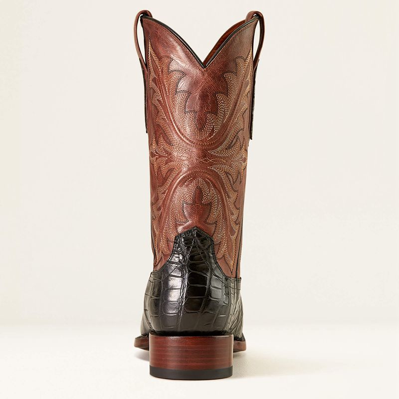 Ariat Bench Made Stilwell Western Boot Czarne Brązowe Polska | QXESJB-983