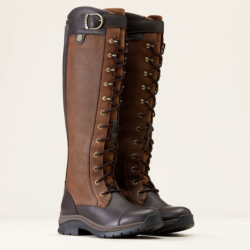 Ariat Berwick Max Waterproof Boot Brązowe Polska | FWVTAY-257