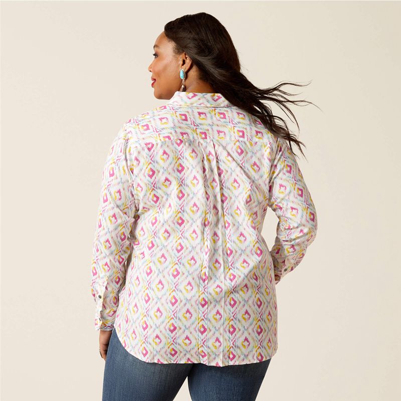 Ariat Billie Jean Shirt Adina Polska | WYAKOX-437