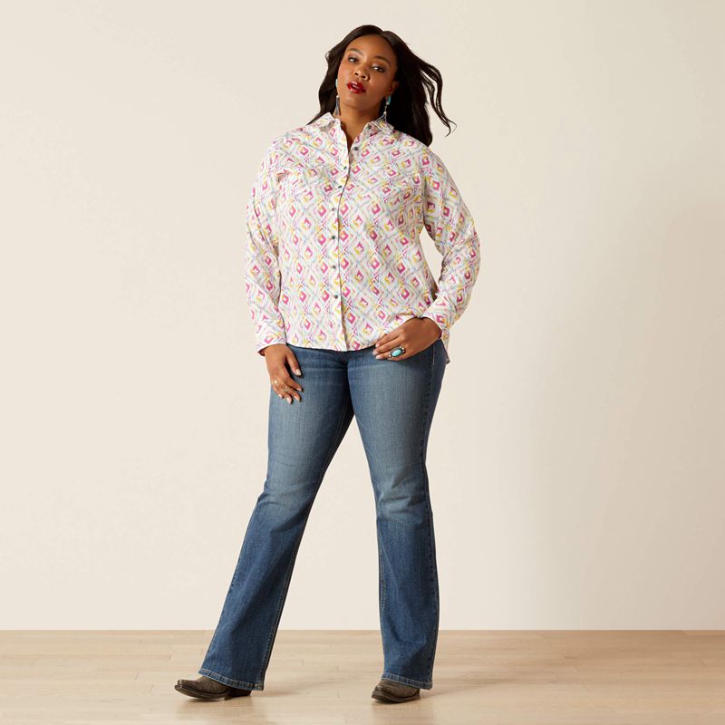 Ariat Billie Jean Shirt Adina Polska | WYAKOX-437