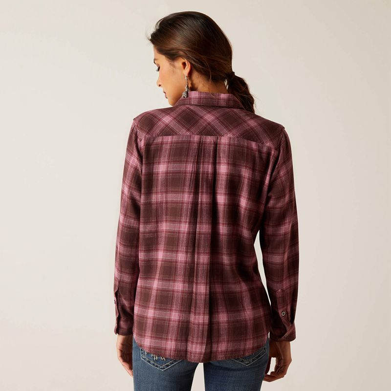 Ariat Billie Jean Shirt Lucky Plaid Polska | FOHNCE-879