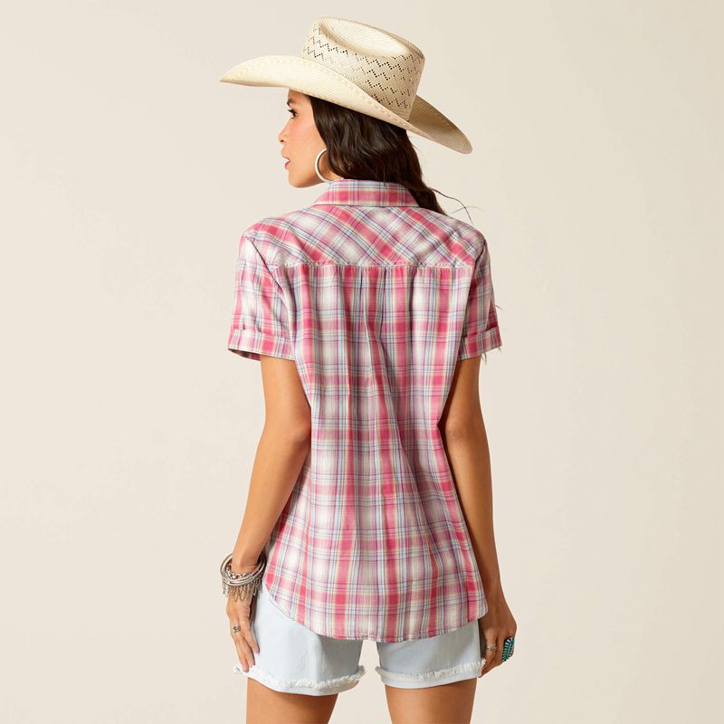 Ariat Billie Jean Shirt Merida Plaid Polska | PMNIHT-790