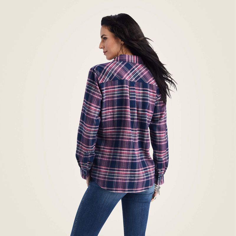 Ariat Billie Jean Shirt Sweetness Plaid Polska | OEKJCG-827