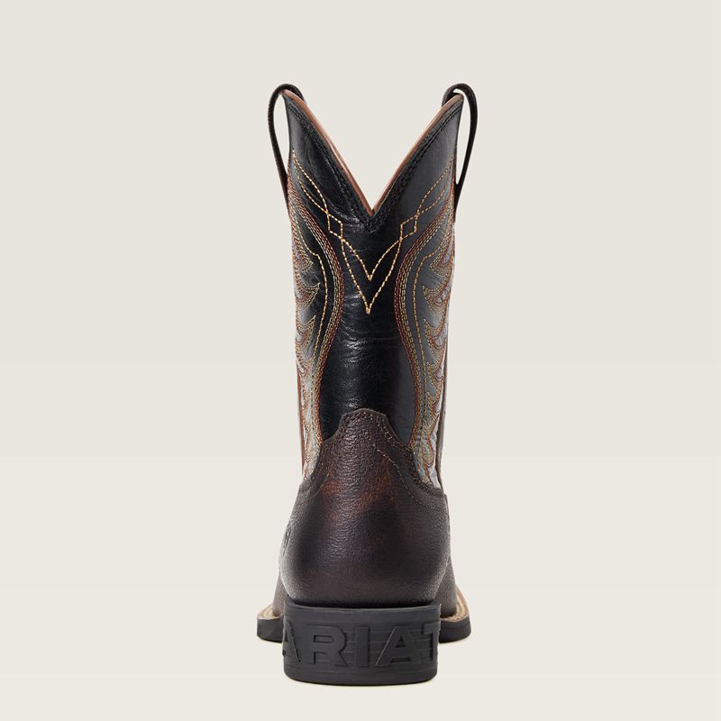 Ariat Bk Amos Western Boot Czerwone Brązowe Polska | YZBDHA-572