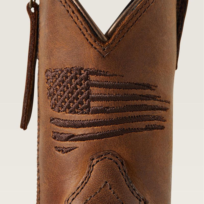 Ariat Bk Anthem Patriot Western Boot Brązowe Polska | MZRVBU-462