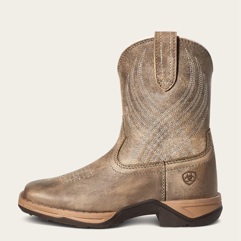 Ariat Bk Child Anthem Western Boot Brązowe Polska | TMOIYD-273