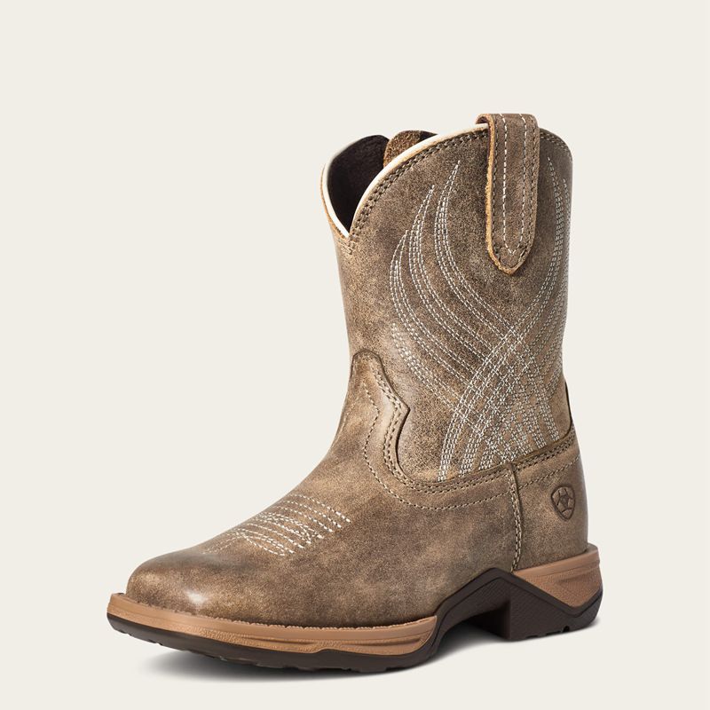 Ariat Bk Child Anthem Western Boot Brązowe Polska | TMOIYD-273