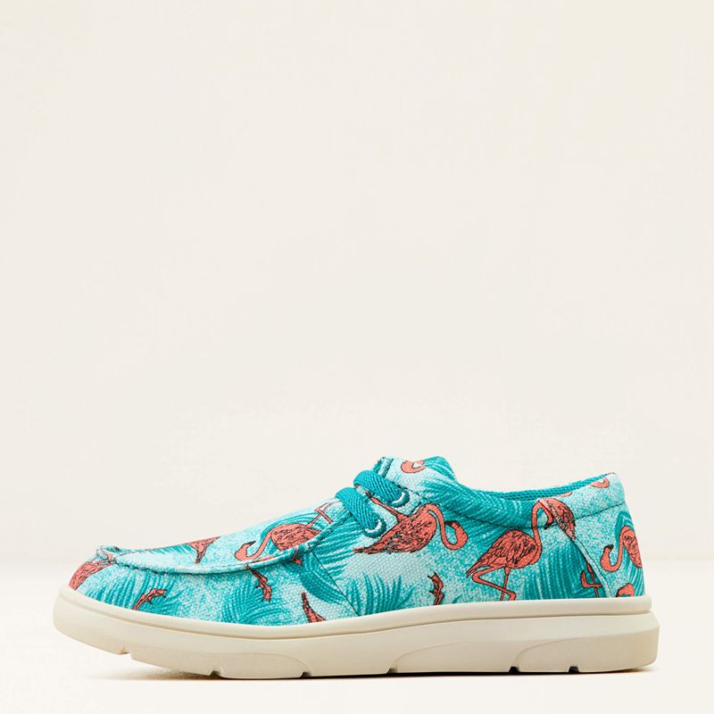 Ariat Bk Hilo Flamingo Print Polska | KISHUC-590