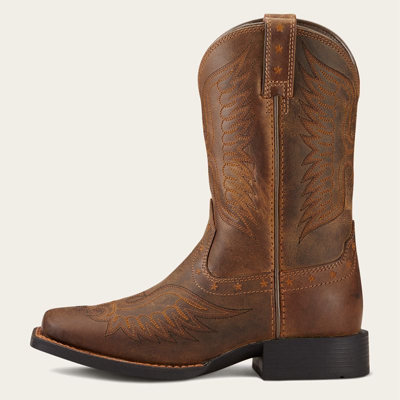 Ariat Bk Honor Western Boot Brązowe Polska | GJELCB-752