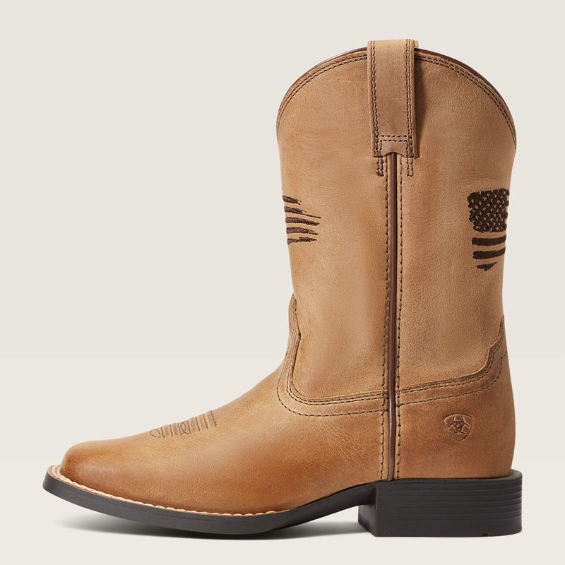 Ariat Bk Patriot Ii Western Boot Brązowe Polska | BNEPGW-684