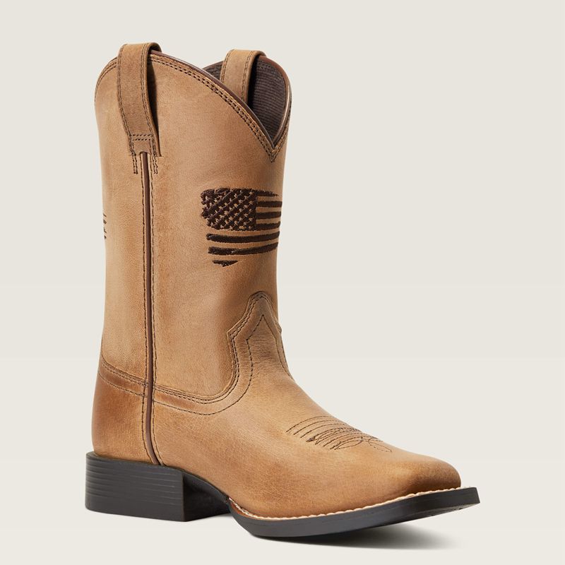 Ariat Bk Patriot Ii Western Boot Brązowe Polska | BNEPGW-684