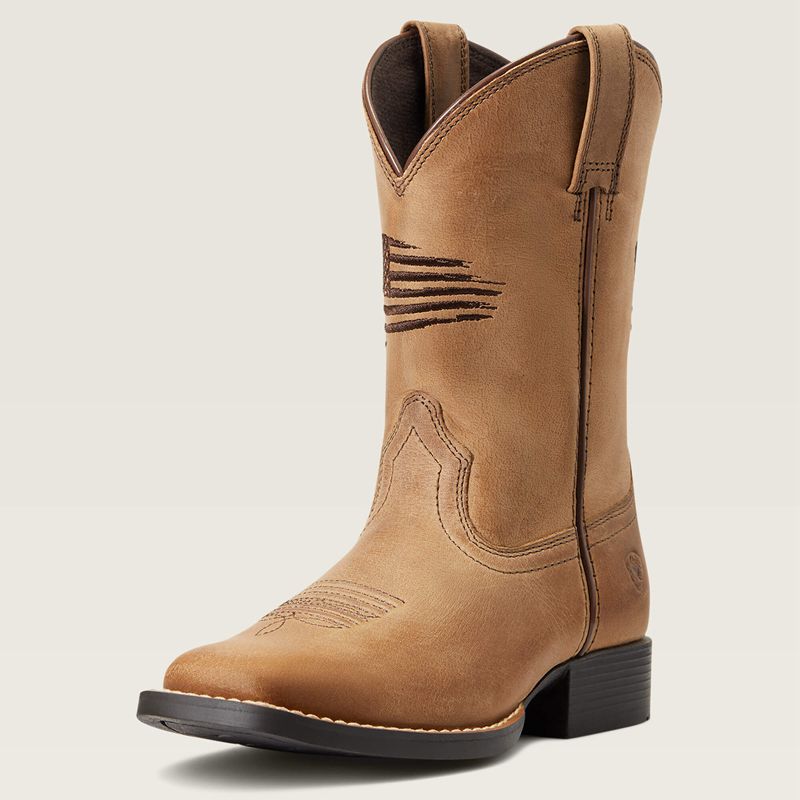 Ariat Bk Patriot Ii Western Boot Brązowe Polska | BNEPGW-684