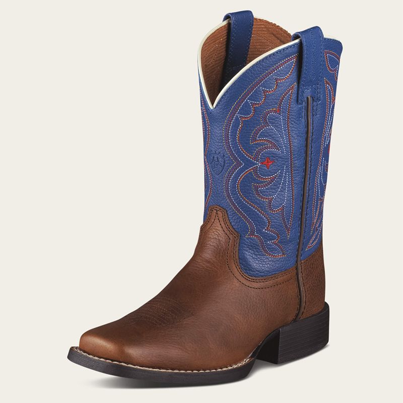 Ariat Bk Quickdraw Western Boot Brązowe Polska | RVFHAG-089