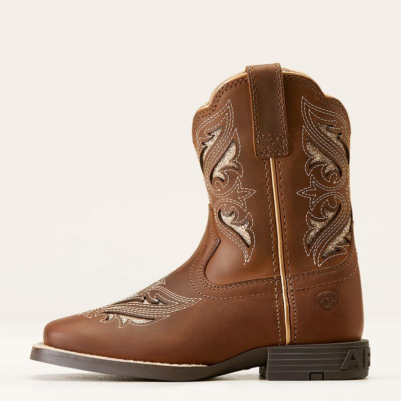 Ariat Bk Round Up Bliss Western Boot Brązowe Polska | CYLAQE-853