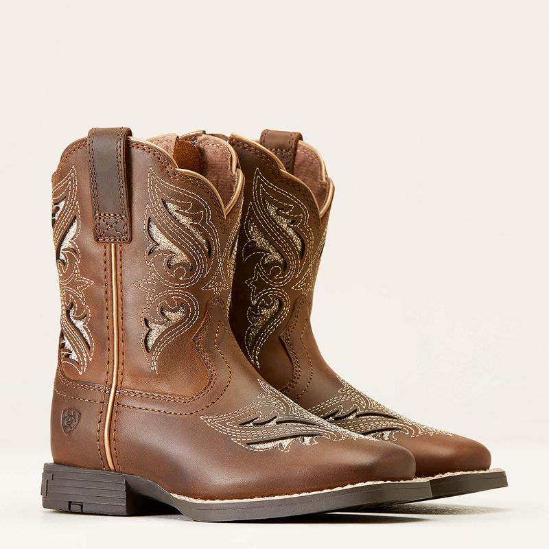 Ariat Bk Round Up Bliss Western Boot Brązowe Polska | CYLAQE-853