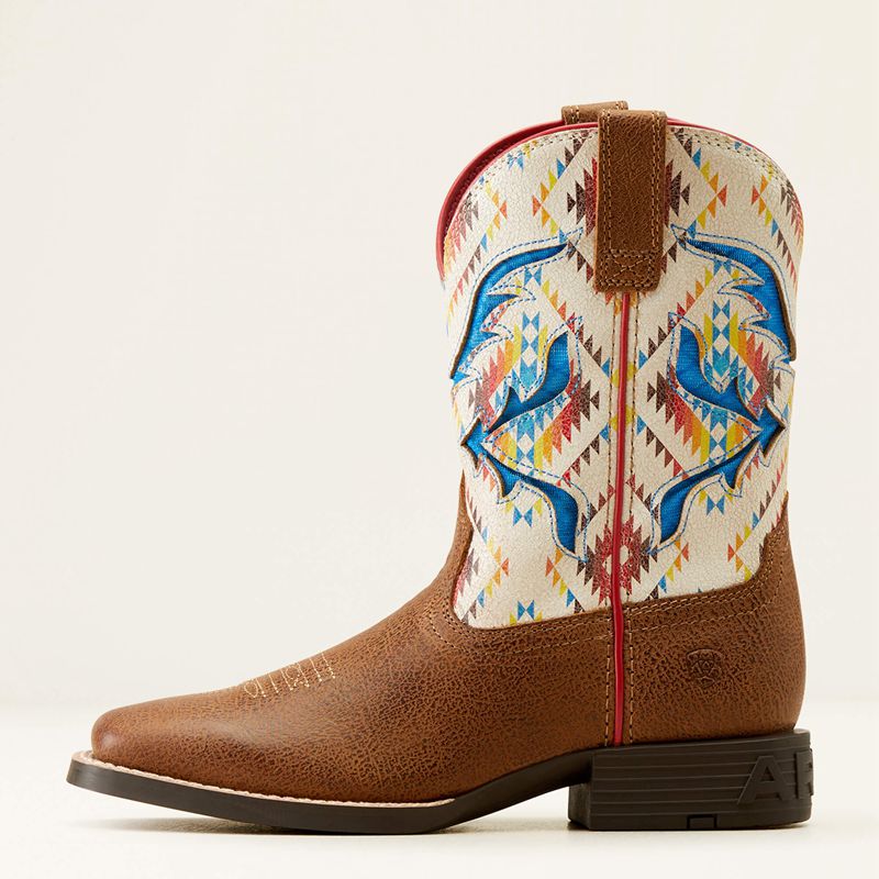 Ariat Bk San Angelo Venttek Western Boot Toasty Tan/Bright Saddle Blanket Polska | KGJEDL-809