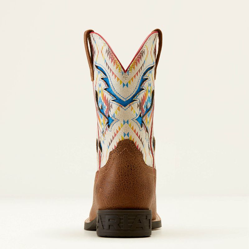 Ariat Bk San Angelo Venttek Western Boot Toasty Tan/Bright Saddle Blanket Polska | KGJEDL-809