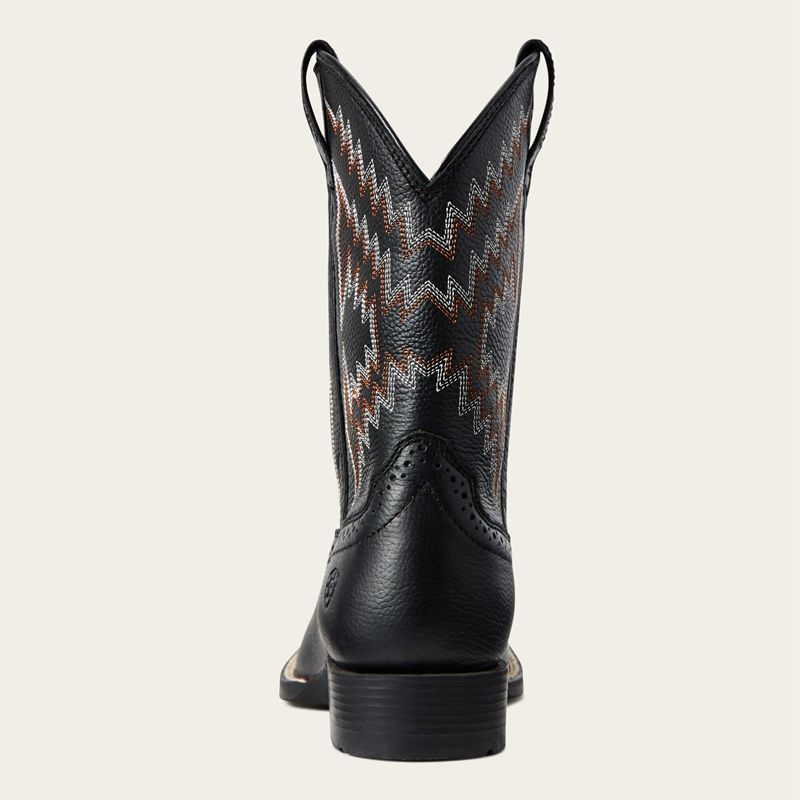 Ariat Bk Tycoon Western Boot Czarne Polska | ZSRTEF-685