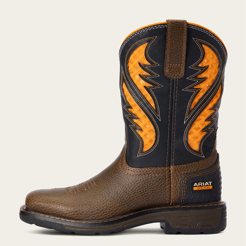 Ariat Bk Work Venttek Boot Brązowe Polska | LURCMK-268