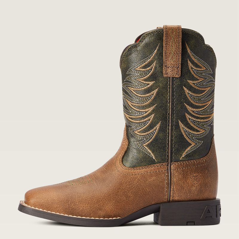 Ariat Bk Youth Firecatcher Western Boot Brązowe Polska | RMPCLA-984