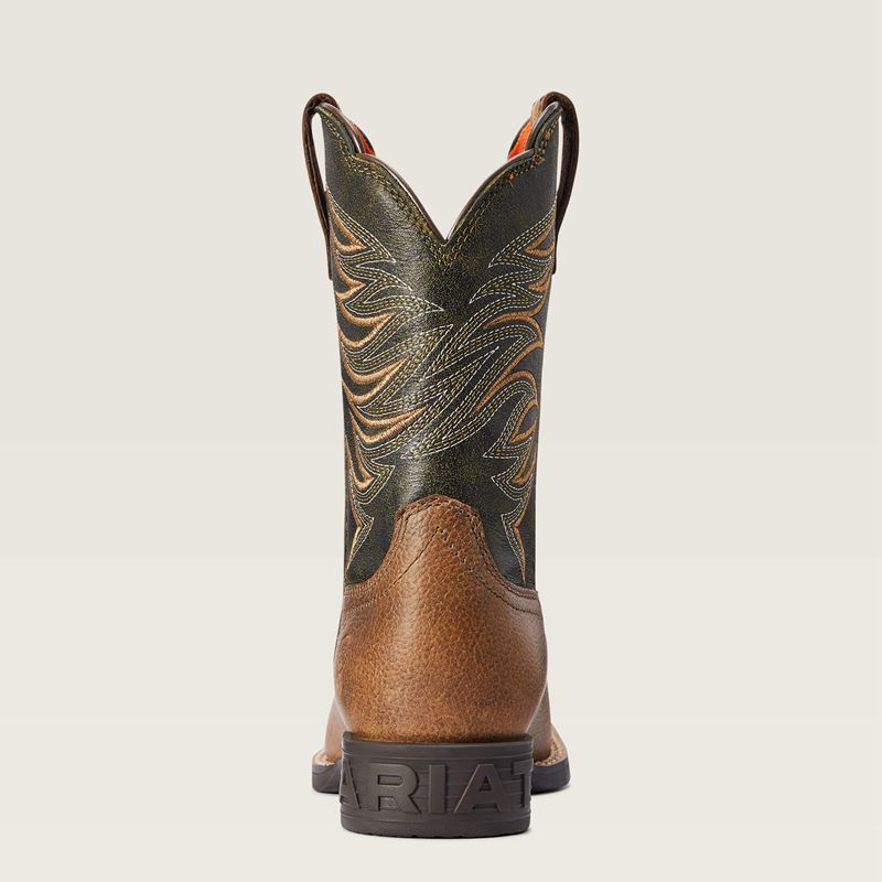 Ariat Bk Youth Firecatcher Western Boot Brązowe Polska | RMPCLA-984