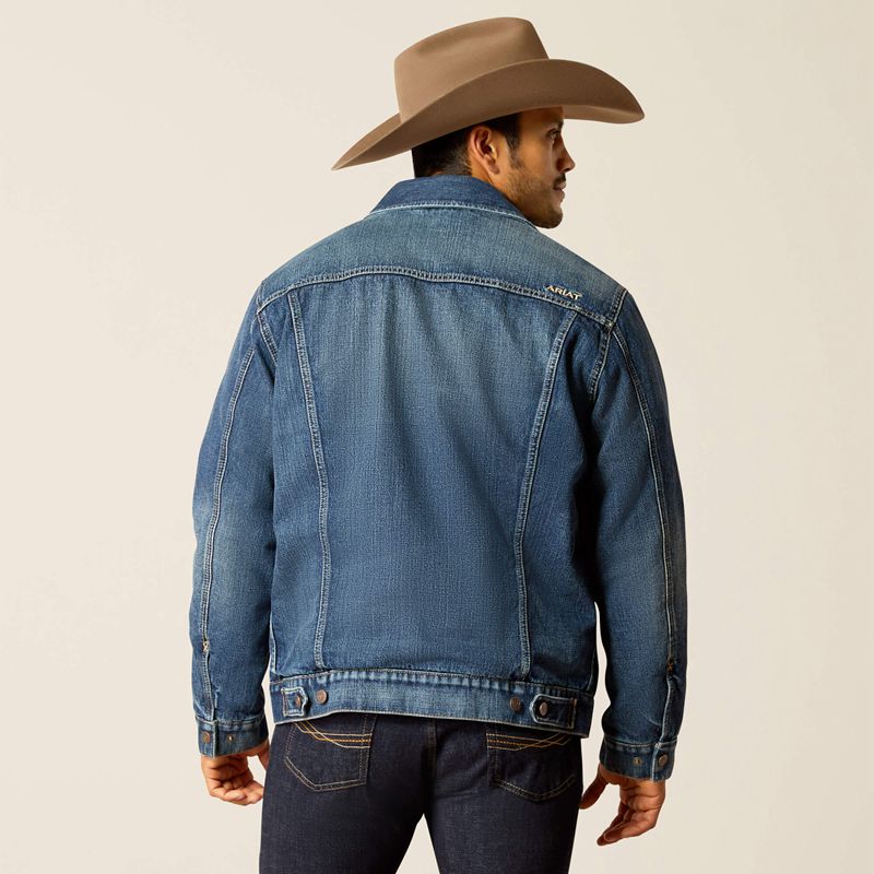 Ariat Blanket Lined Trucker Jacket Victor Polska | VEQIBF-546