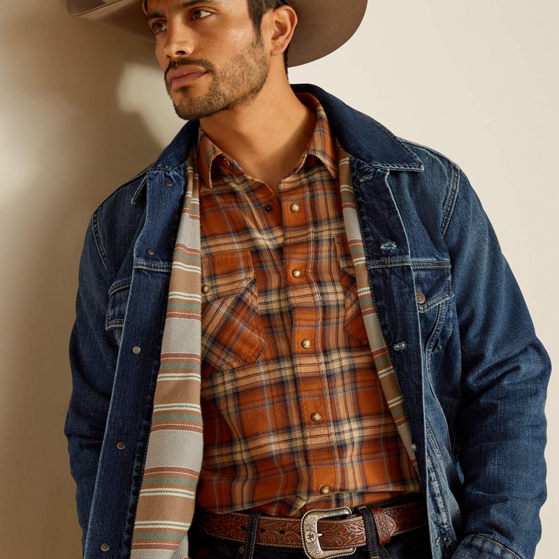 Ariat Blanket Lined Trucker Jacket Victor Polska | VEQIBF-546