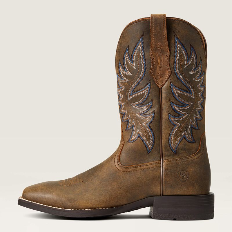 Ariat Brander Western Boot Brązowe Polska | NZKSAL-170