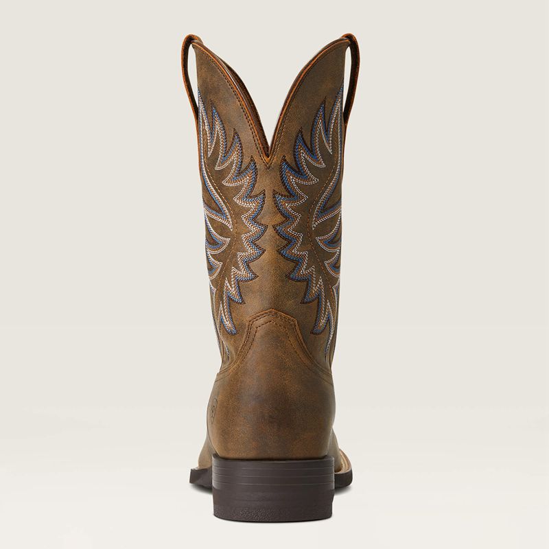 Ariat Brander Western Boot Brązowe Polska | NZKSAL-170