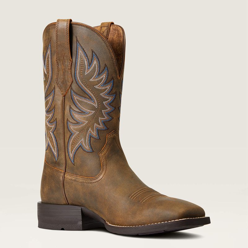 Ariat Brander Western Boot Brązowe Polska | NZKSAL-170