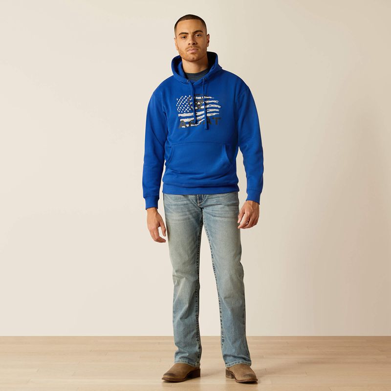 Ariat Breakthru Hoodie Surf The Web Polska | CGHNBY-809