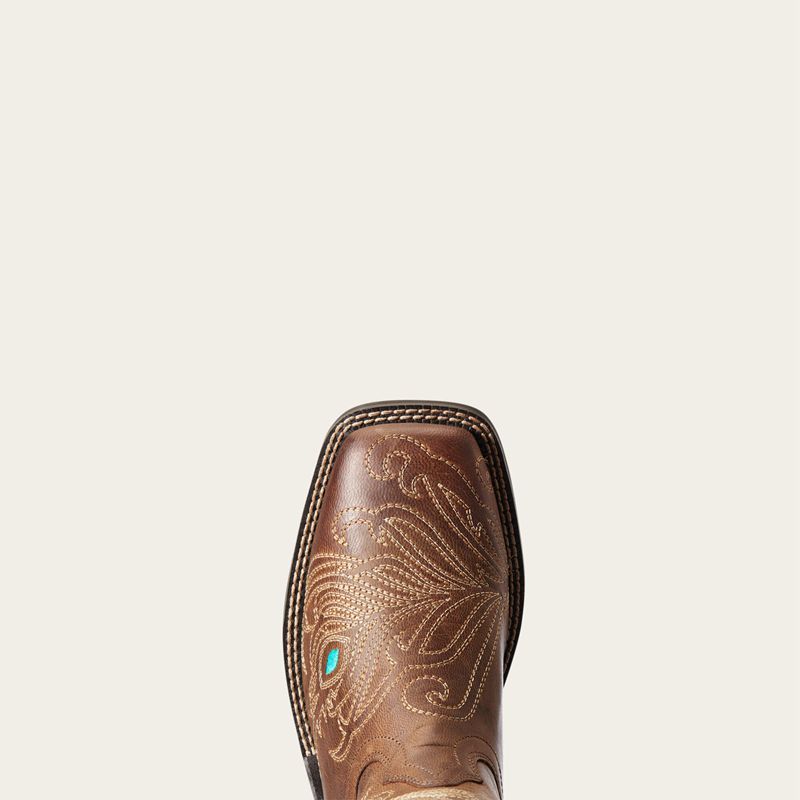 Ariat Bright Eyes Ii Western Boot Brązowe Polska | EDRTJX-120