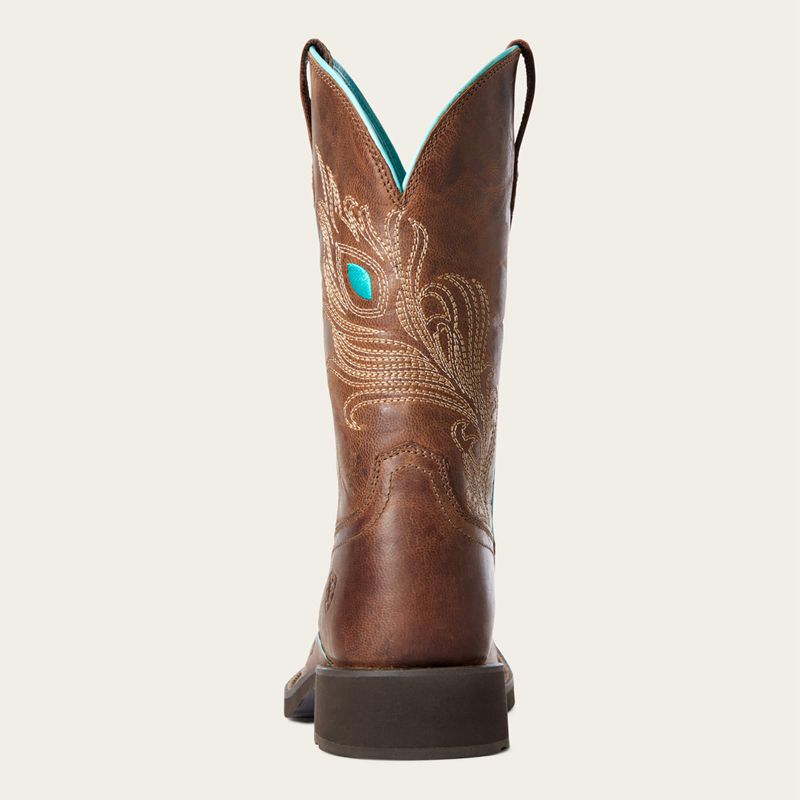 Ariat Bright Eyes Ii Western Boot Brązowe Polska | EDRTJX-120