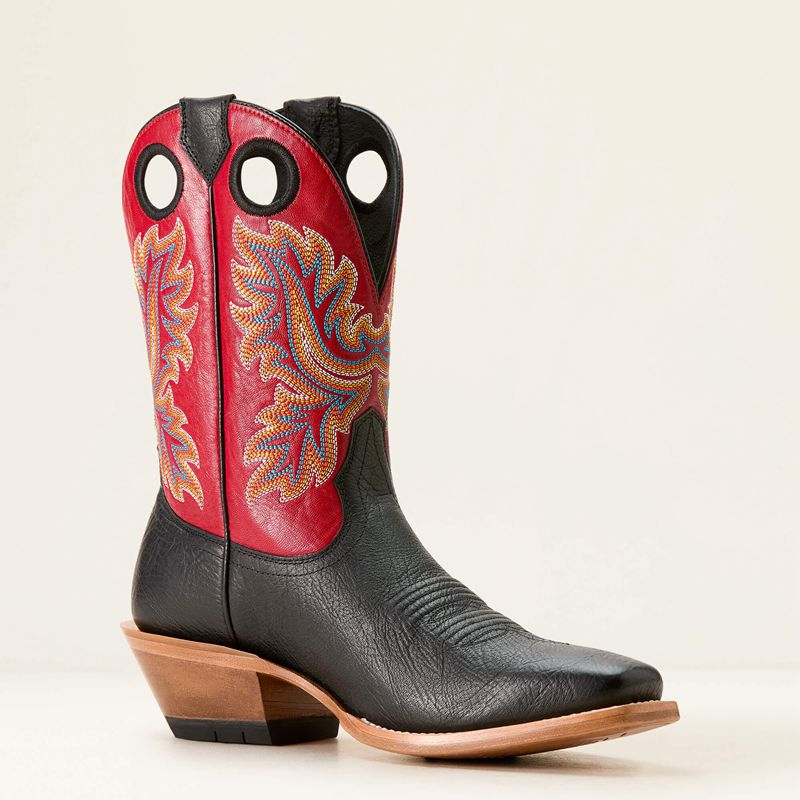 Ariat Bronc Stomper Cowboy Boot Czerwone Polska | TQRSVU-291