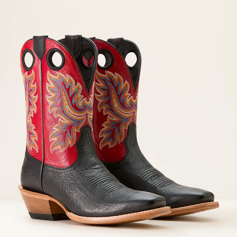 Ariat Bronc Stomper Cowboy Boot Czerwone Polska | TQRSVU-291