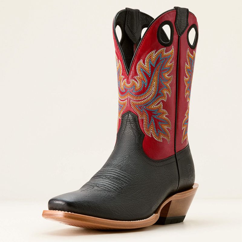 Ariat Bronc Stomper Cowboy Boot Czerwone Polska | TQRSVU-291