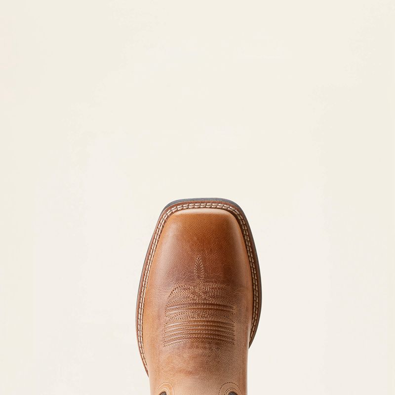 Ariat Brush Creek Cowboy Boot Brązowe Polska | ELOYRF-491