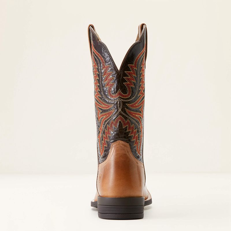 Ariat Brush Creek Cowboy Boot Brązowe Polska | ELOYRF-491