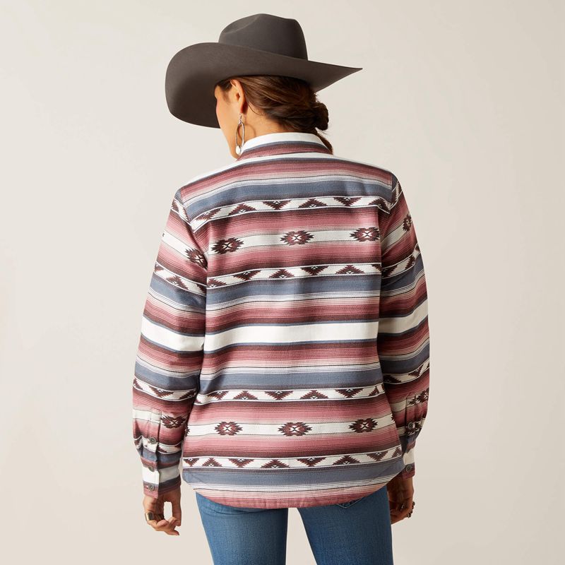 Ariat Buffalo Plaid Shirt Jacket Serape Polska | TQBFOX-925