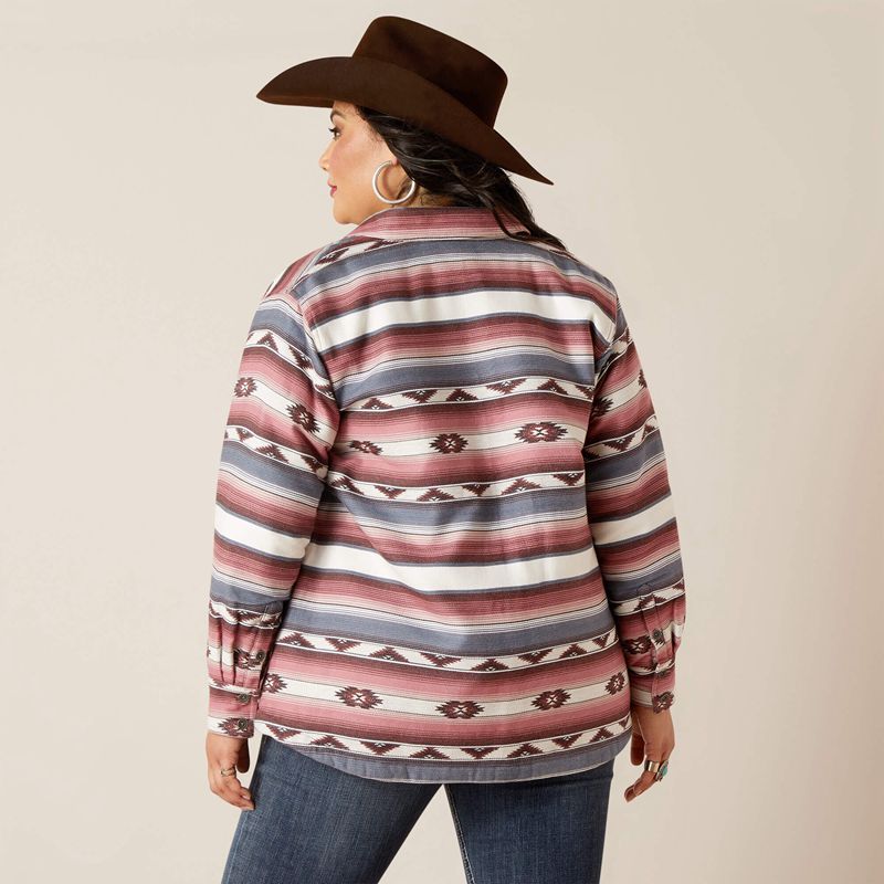 Ariat Buffalo Plaid Shirt Jacket Serape Polska | TQBFOX-925