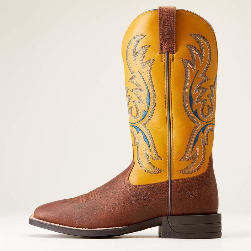 Ariat Bullhead Western Boot Brązowe Polska | ILTVDJ-802