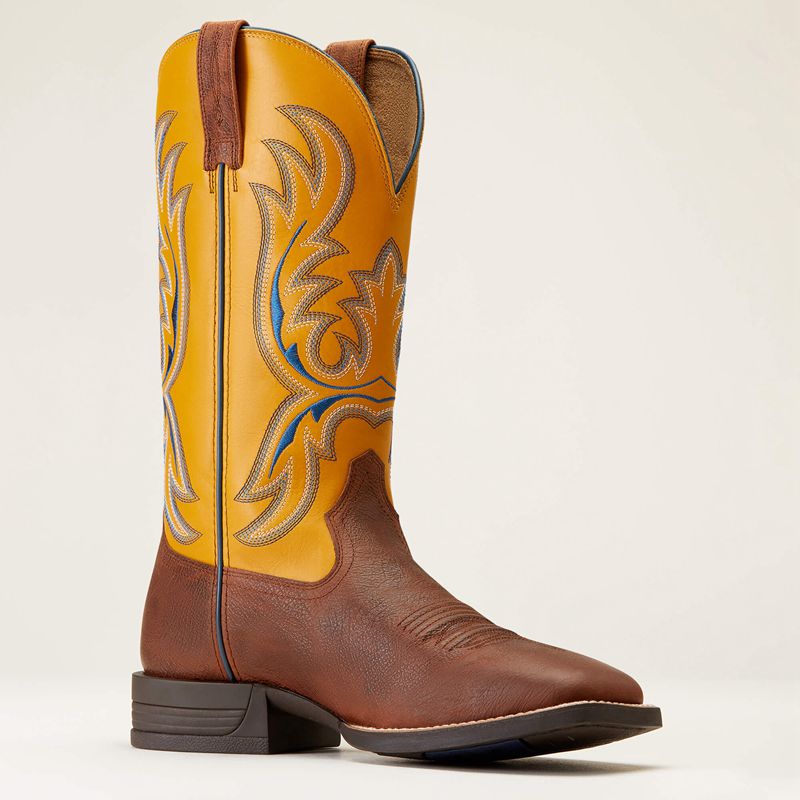 Ariat Bullhead Western Boot Brązowe Polska | ILTVDJ-802