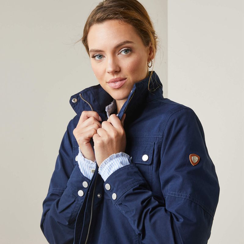 Ariat Calumet Field Jacket Granatowe Polska | GHYFON-517