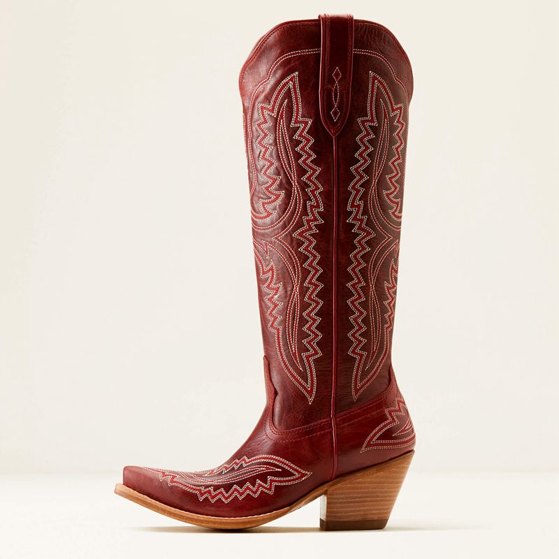 Ariat Casanova Western Boot Czerwone Polska | IBOQFN-697