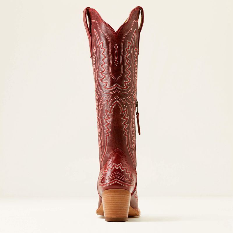 Ariat Casanova Western Boot Czerwone Polska | IBOQFN-697