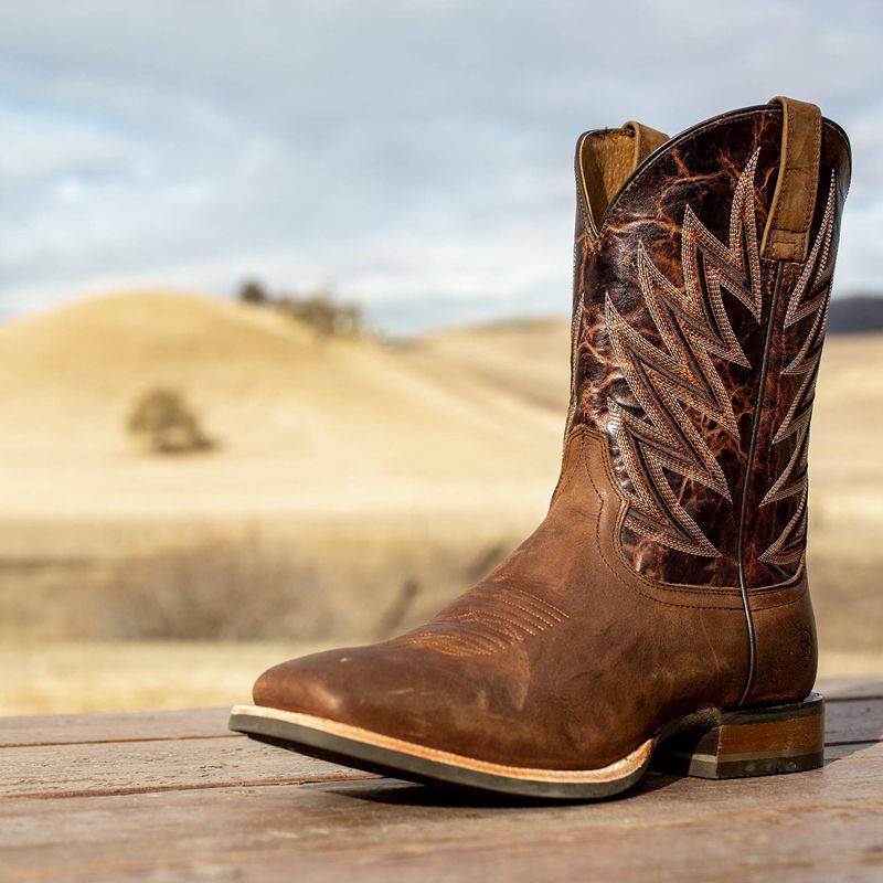 Ariat Challenger Western Boot Brązowe Polska | VHZEWM-752