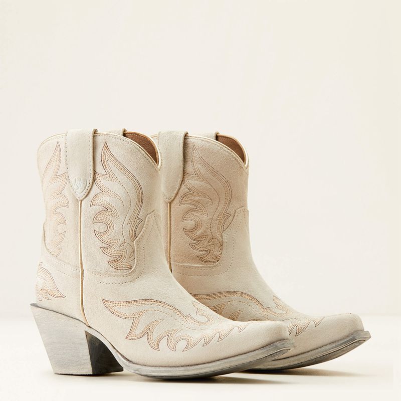 Ariat Chandler Western Boot Białe Polska | FBDWXZ-013