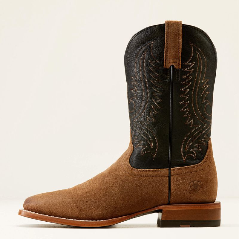 Ariat Circuit Paxton Cowboy Boot Brązowe Czarne Polska | LJOECA-965