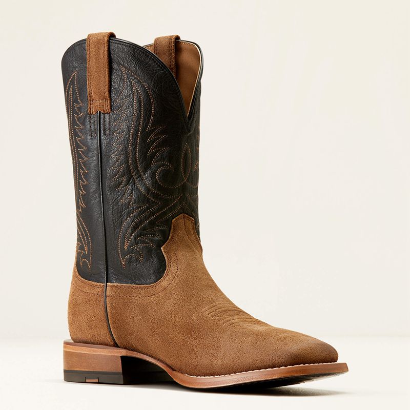 Ariat Circuit Paxton Cowboy Boot Brązowe Czarne Polska | LJOECA-965