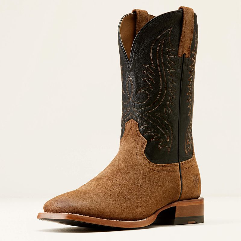 Ariat Circuit Paxton Cowboy Boot Brązowe Czarne Polska | LJOECA-965